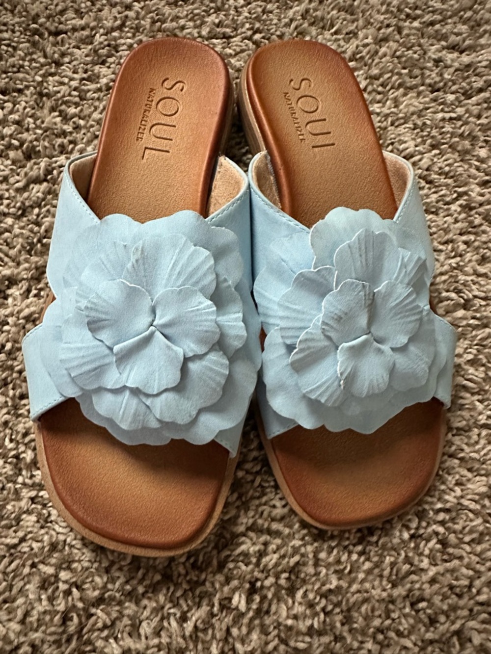 SOUL Naturalizer Joyful Woman’s Slide Mules - Picture 2 of 4
